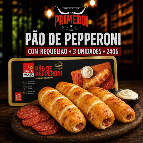 Pão de Alho Pepperoni