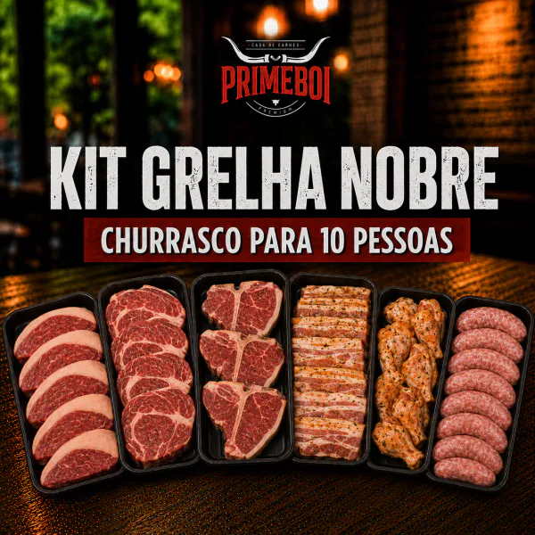 Kit Grelha Nobre
