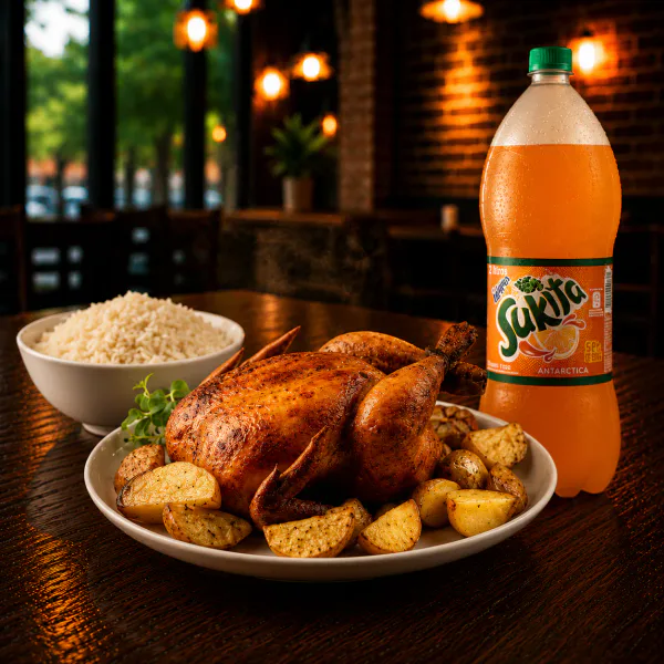 Kit Frango + Arroz + Refri 2L