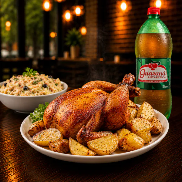 Kit Frango + Salpicão 500g + Refri 2L