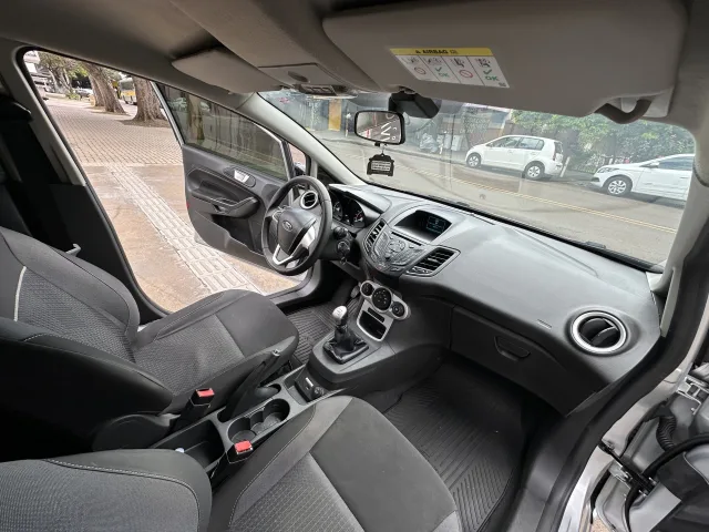Ford Fiesta Hatch NEW NEW Fiesta 1.6 SE Prata Airbag — foto 13