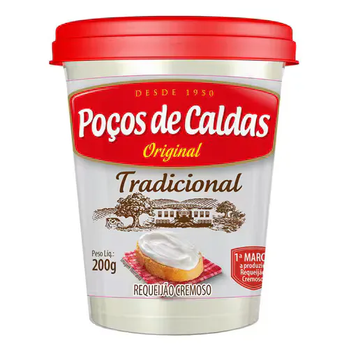 Requeijão Poços de Caldas 200g