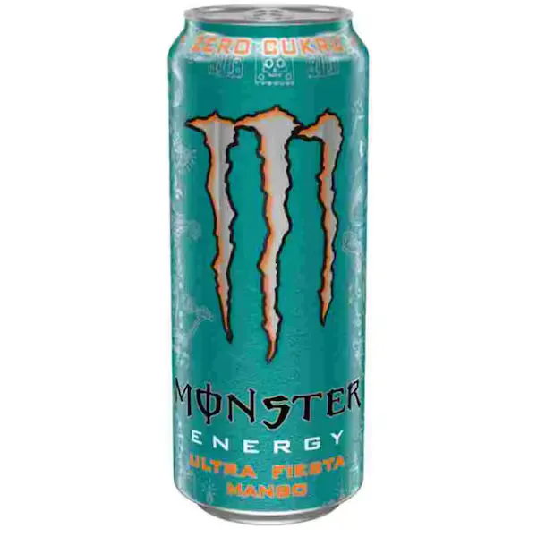 Energético Monster Ultra Fiesta Mango Zero Açúcar 473ml