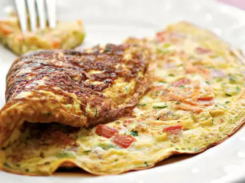 Omelete Presunto e Queijo