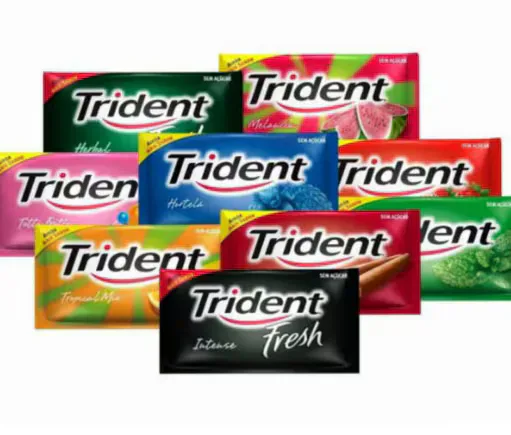 Kit com 3 sabores de Trident