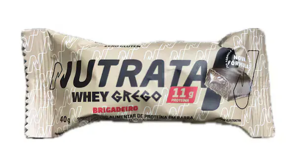 Barra Whey Grego Brigadeiro 40g Nutrata