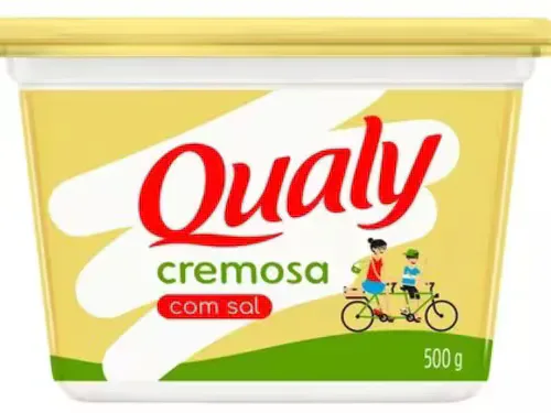 Margarina Qualy cremosa com Sal - 500 Gramas