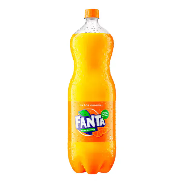 Refrigerante Sabor Laranja Fanta 2 Litros