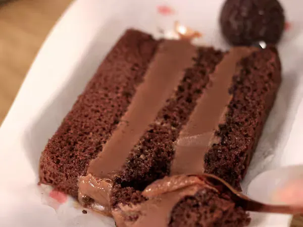 Torta fatia de Brigadeiro