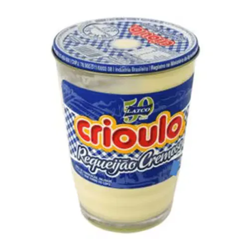 Requeijão Cremoso Crioulo Copo 180g