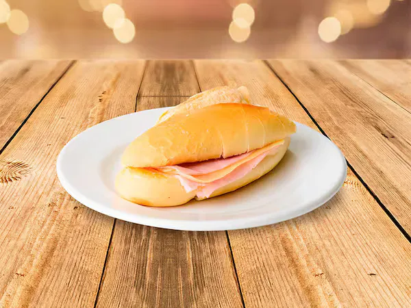 Combo: 5 Pães, 5 Fatias de Mussarela e 5 de Apresuntado