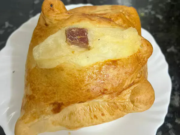Salgado assado de Frango com Bacon