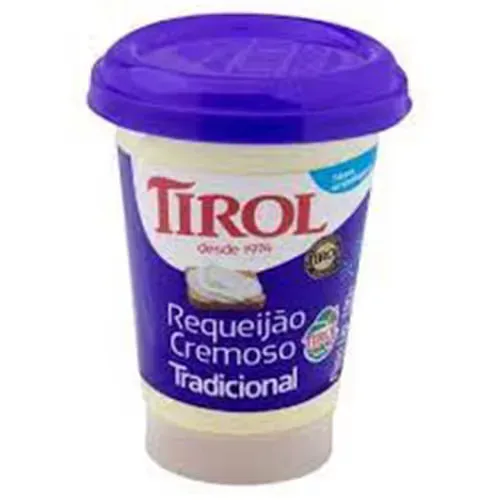 Requeijão Cremoso Tradicional Tirol 180g