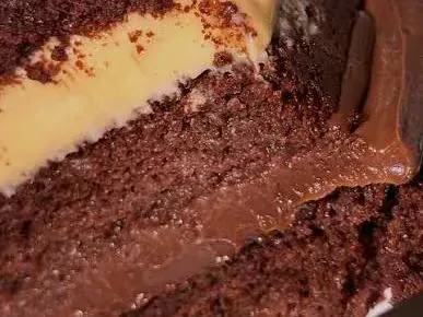 Torta fatia de Dois amores