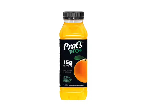 Sucos Prat's sabor laranja Pro + 300 ml