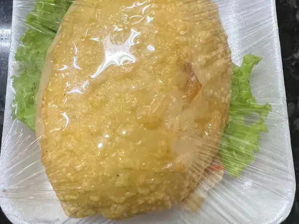 Sanduiche natural na baguete