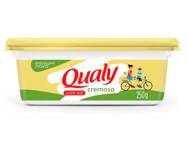 Margarina Qualy cremosa com Sal - 250 Gramas