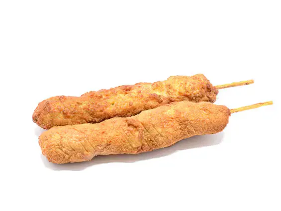 Espetinho De Carne Empanado