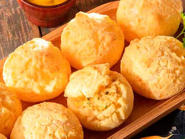 Pão de Queijo 35g com Recheio de Frango