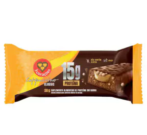 Barra de Proteína Sabor Cappuccino Classic 3 Corações 50g