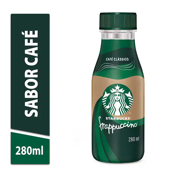 Bebida Láctea Frappuccino Clássico Starbucks 280ml