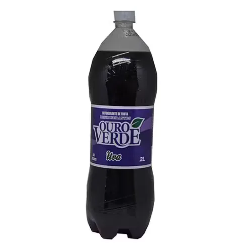Refrigerante Uva Ouro Verde 2 Litros