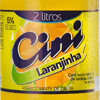 Refrigerante Cini Sabores Laranjinha 2lts
