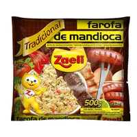 Farofa de Mandioca Zaeli Tradicional 500g