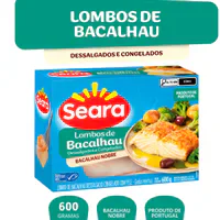 Lombo de Bacalhau Seara Pescados 600g