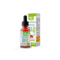 Vitamina B12 Methyl em Gotas Sabor Morango Unilife 30ml