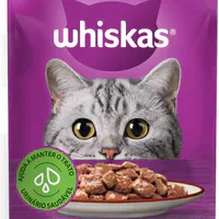 Sachê Whiskas Gatos Adultos 1+ Carne
