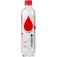 Água Aromatizada Crystal Com Gás Frutas Vermelhas Pet 510ml