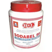 Soda Cáustica Sodabel Pote 1kg