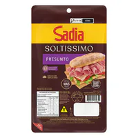 Presunto Cozido Fatiado Soltíssimo Sadia 200g