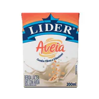 Bebida Láctea Lider com Aveia Embalagem 200ml