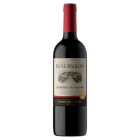 Vinho Chileno Tinto Meio Seco Reservado Cabernet Sauvignon Concha Y Toro 750ml