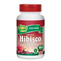 Hibisco C/ Gengibre Unilife 500mg 90caps