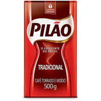 Café Torrado E Moído A Vácuo Tradicional Pilão Pacote 500g