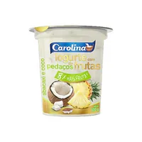 Bebida Láctea Carolina Abacaxi e Coco Embalagem 500g