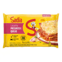 Lasanha de Presunto e Queijo Ao Sugo Sadia 600g