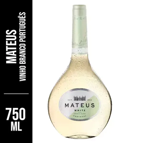Vinho Branco Portugues Mateus 750ml