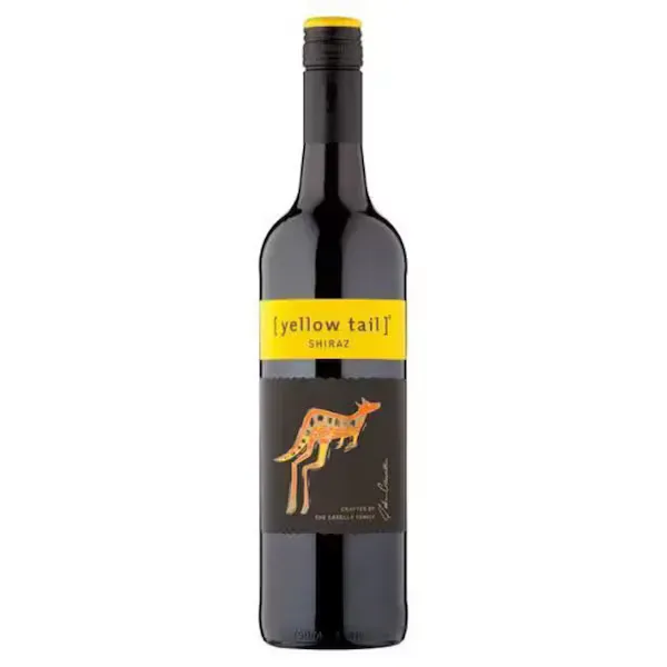Vinho Tinto Australiano Yellow Tail Shiraz Garrafa 750ml