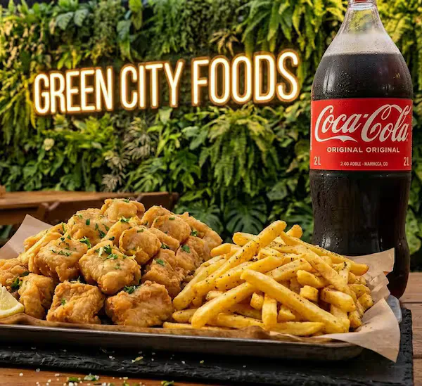 Combo Tilápia + fritas + Refri 2l