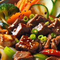 Combo Casal - Yakissoba Misto + Temaki Hot + 2 Coca-Cola Lata - 15% Off