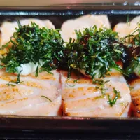 Sashimi Salmão Crispy 8 Unid