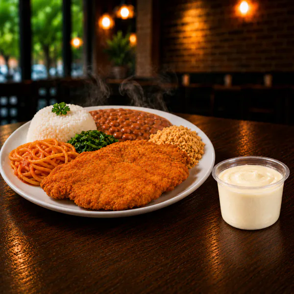 COMBO MARMITA FILÉ DE FRANGO + MOUSSE