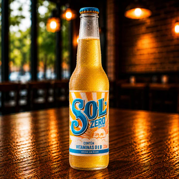 CERVEJA  SOL LONG NECK SEM ALCOOL