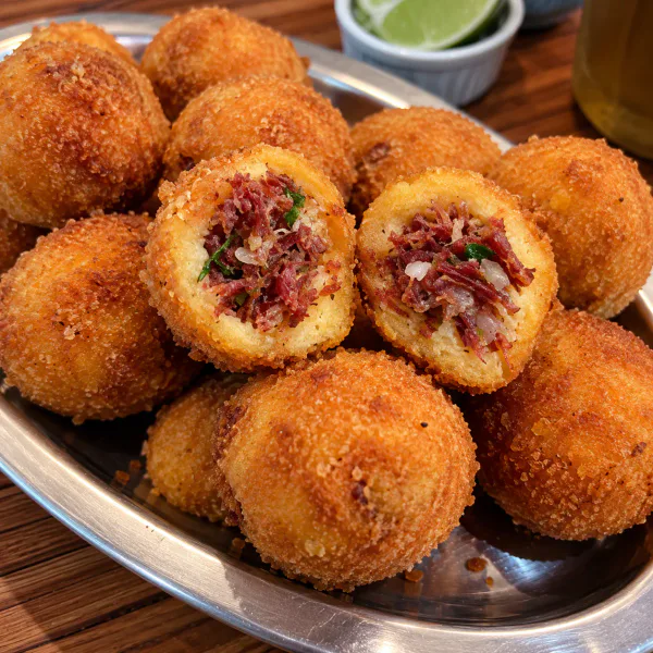 Bolinho de Carne Seca 8un.
