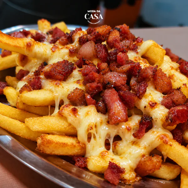 Batata c/ Queijo e Bacon -  Média 700g