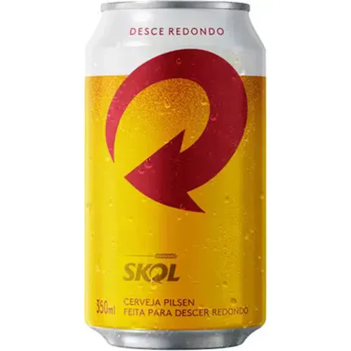 Skol Pilsen Lata 350ml
